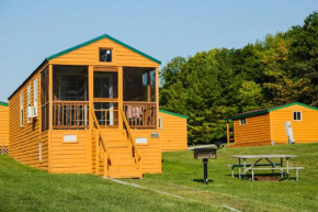 Plymouth Rock Camping Resort Rustic Cabin